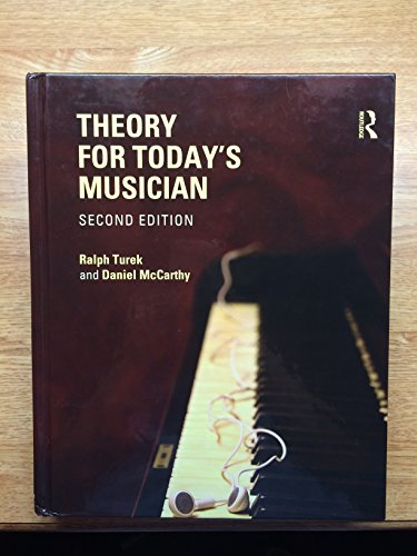 Imagen de archivo de Theory for Today's Musician a la venta por Bookmonger.Ltd