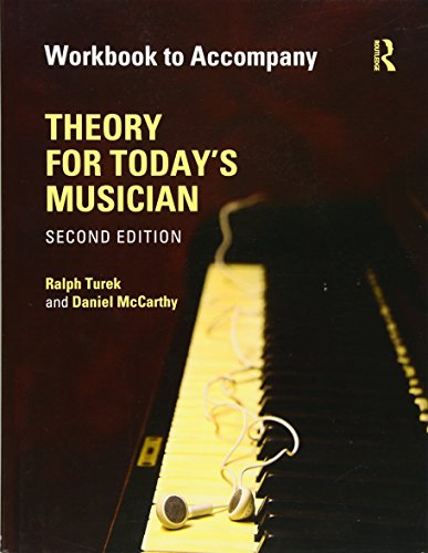 Imagen de archivo de Theory for Todays Musician Workbook a la venta por Red's Corner LLC
