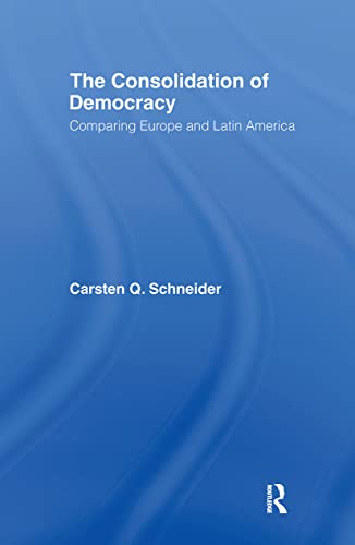 Beispielbild fr The Consolidation of Democracy : Comparing Europe and Latin America zum Verkauf von Blackwell's