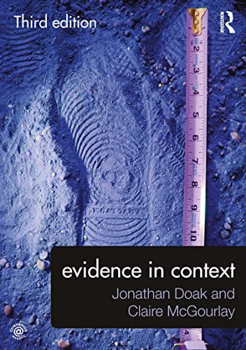 Imagen de archivo de Evidence in Context a la venta por AwesomeBooks