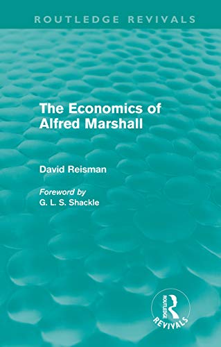 Imagen de archivo de The Economics of Alfred Marshall (Routledge Revivals) a la venta por Chiron Media
