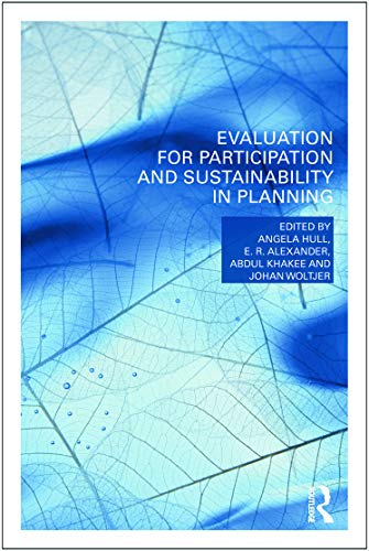 Imagen de archivo de Evaluation for Participation and Sustainability in Planning a la venta por Blackwell's