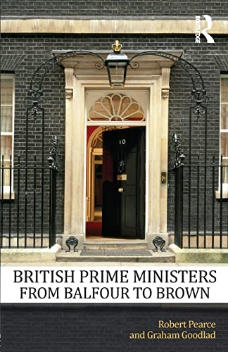 Imagen de archivo de British Prime Ministers From Balfour to Brown a la venta por Books From California