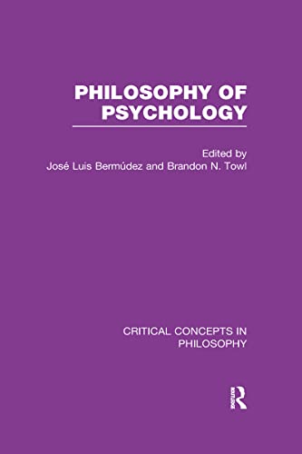 9780415671118: The Philosophy of Psychology (Critical Concepts in Philosophy)