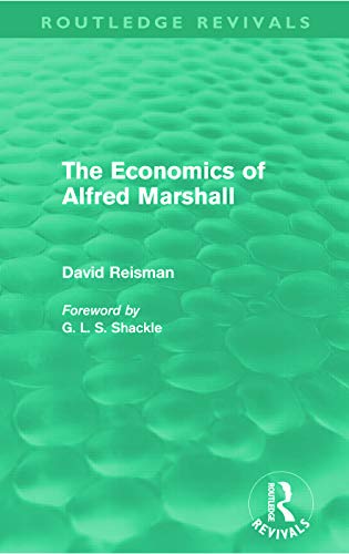 Stock image for The Economics of Alfred Marshall (Routledge Revivals) for sale by Blackwell's
