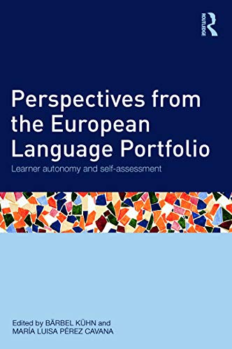 Stock image for Perspectives from the European Language Portfolio: Learner autonomy and self-assessment for sale by Reuseabook