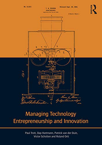 Stock image for Managing Technology Entrepreneurship and Innovation for sale by Better World Books Ltd