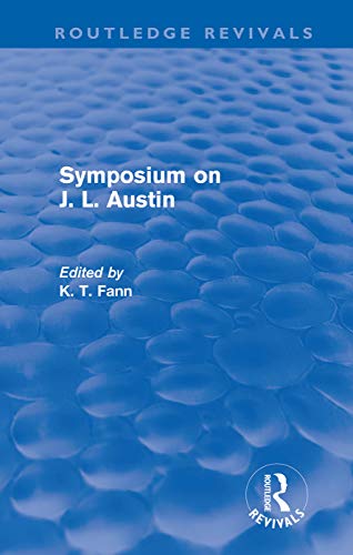 9780415679220: Symposium on J. L. Austin (Routledge Revivals)