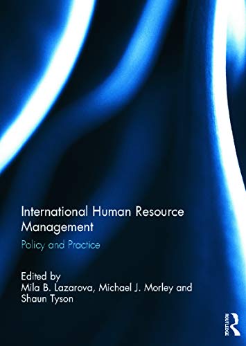 Stock image for International Comparative Studies in Human Resource Management and Performance for sale by Revaluation Books