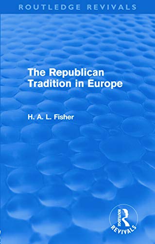 9780415679534: The Republican Tradition in Europe