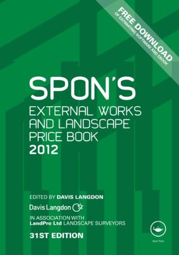 Stock image for Spon's External Works and Landscape Price Book 2012 for sale by Better World Books Ltd