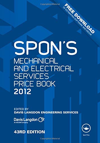Beispielbild fr Spon's Mechanical and Electrical Services Price Book 2012 zum Verkauf von AwesomeBooks