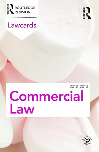 9780415683296: Commercial Lawcards 2012-2013