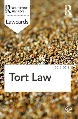 Stock image for Tort Lawcards 2012-2013 for sale by WorldofBooks