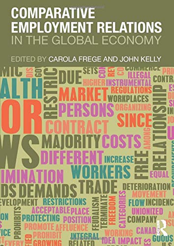 Stock image for Comparative Employment Relations in the Global Economy for sale by Better World Books: West