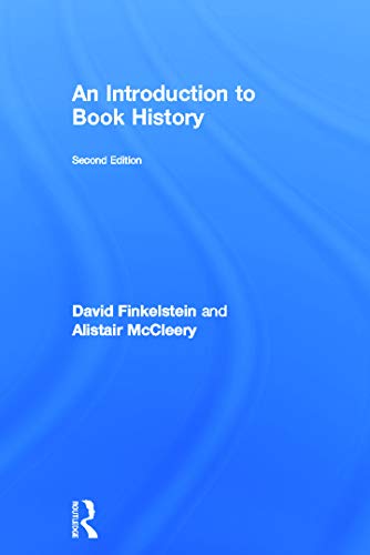 Imagen de archivo de Introduction to Book History a la venta por Chiron Media