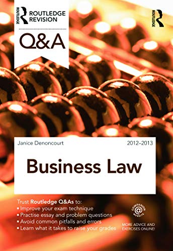 Beispielbild fr Q&a Business Law zum Verkauf von Better World Books Ltd