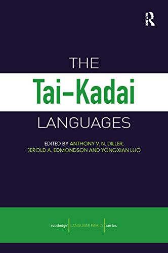 Stock image for The Tai-Kadai Languages (Routledge Language Family Series) for sale by GF Books, Inc.