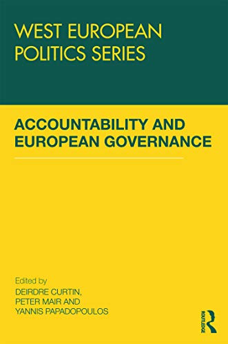 Stock image for Accountability and European Governance (West European Politics) for sale by Chiron Media