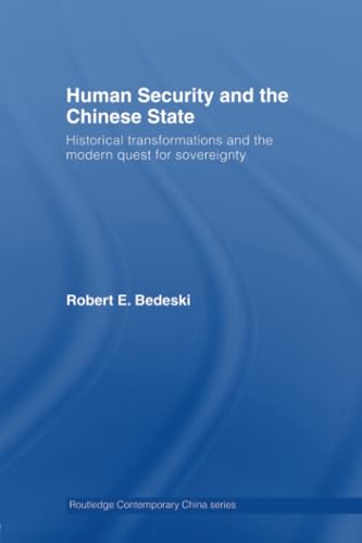 Beispielbild fr Human Security and the Chinese State zum Verkauf von Blackwell's