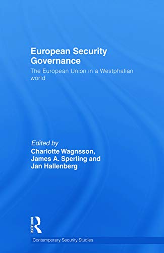 Beispielbild fr European Security Governance zum Verkauf von Blackwell's