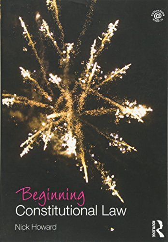 9780415692236: Beginning Constitutional Law (Beginning the Law)