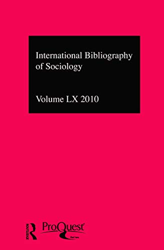 9780415692922: IBSS: Sociology: 2010 Vol.60: International Bibliography of the Social Sciences