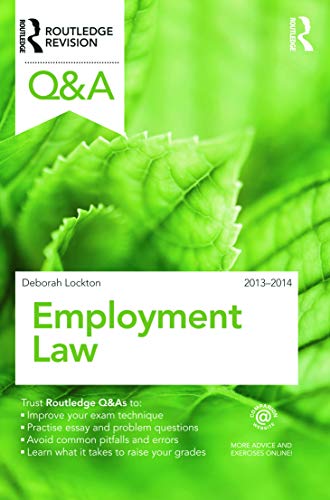 Imagen de archivo de Q&A Employment Law 2013-2014 (Questions and Answers) a la venta por WorldofBooks