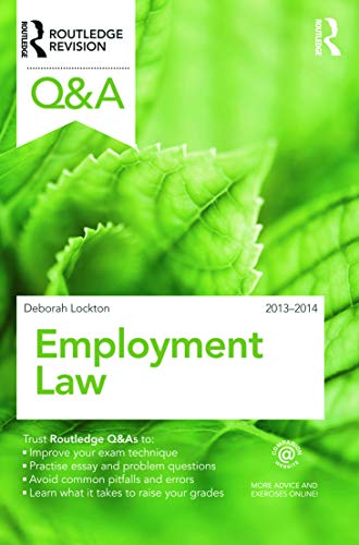 Stock image for Q&A Employment Law 2013-2014 (Questions and Answers) for sale by WorldofBooks