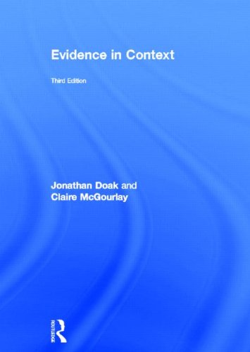 9780415696432: Evidence in Context