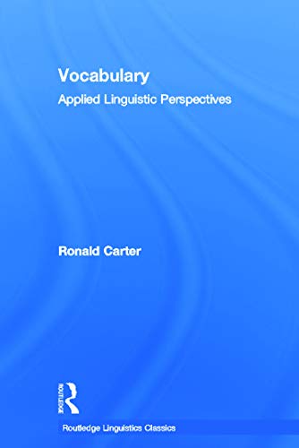 Imagen de archivo de Vocabulary: Applied Linguistic Perspectives (Routledge Linguistics Classics) a la venta por Reuseabook