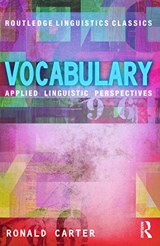 Imagen de archivo de Vocabulary: Applied Linguistic Perspectives a la venta por Kanic Books