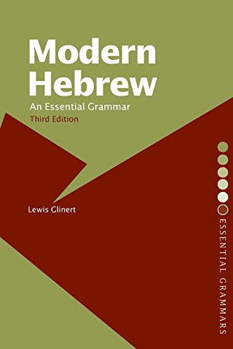 Imagen de archivo de Modern Hebrew: An Essential Grammar (Routledge Essential Grammars) a la venta por HPB-Diamond