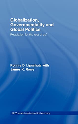 Imagen de archivo de Globalization, Governmentality and Global Politics a la venta por Books Puddle