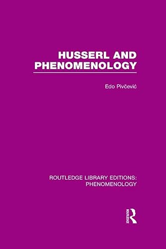 9780415703123: Husserl and Phenomenology