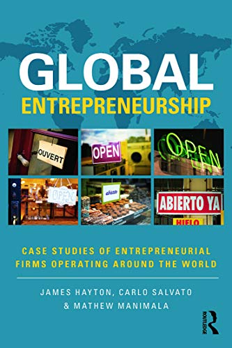 Beispielbild fr Global Entrepreneurship: Case Studies of Entrepreneurial Firms Operating around the World zum Verkauf von AwesomeBooks