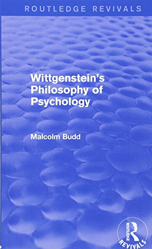 Beispielbild fr Wittgenstein's Philosophy of Psychology zum Verkauf von Blackwell's