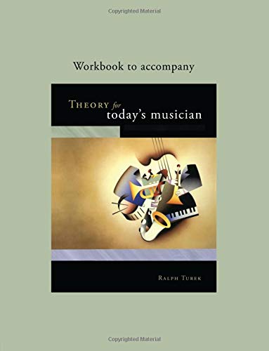 9780415706315: Theory for Today's Musician Workbook