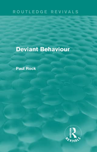 Stock image for Deviant Behaviour (Routledge Revivals) for sale by Chiron Media