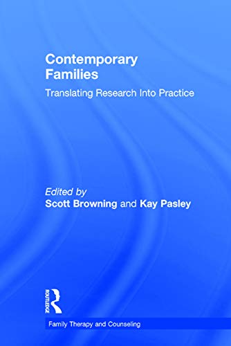 Beispielbild fr Contemporary Families: Translating Research Into Practice (Family Therapy and Counseling) zum Verkauf von Chiron Media