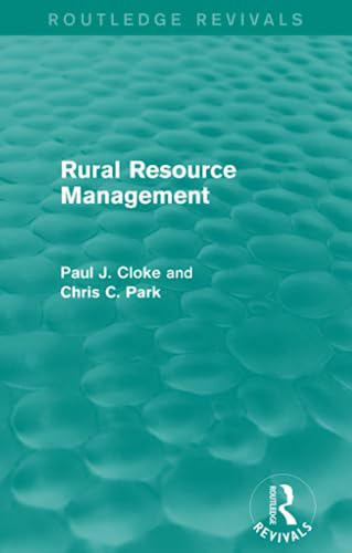 Beispielbild fr Rural Resource Management zum Verkauf von Blackwell's