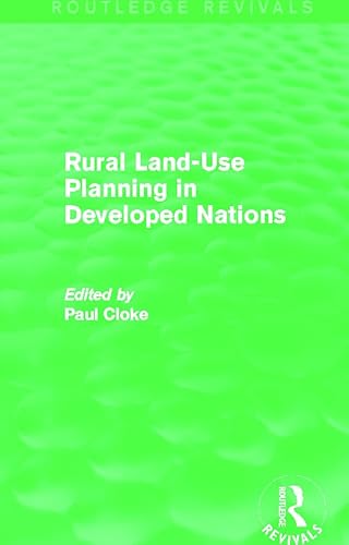 Beispielbild fr Rural Land-Use Planning in Developed Nations zum Verkauf von Blackwell's