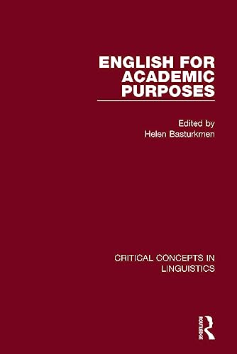 9780415716345: English for Academic Purposes (Critical Concepts in Linguistics)