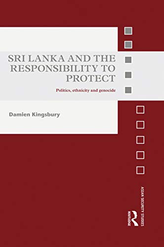 Imagen de archivo de Sri Lanka and the Responsibility to Protect a la venta por Blackwell's