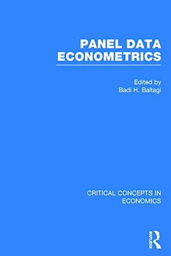 9780415721400: Panel Data Econometrics (Critical Concepts in Economics)