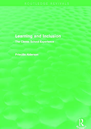 Imagen de archivo de Learning And Inclusion (Routledge Revivals) a la venta por Basi6 International