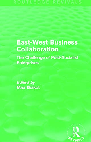 Imagen de archivo de East-West Business Collaboration a la venta por Blackwell's