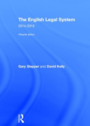 9780415726344: The English Legal System: 2014-2015