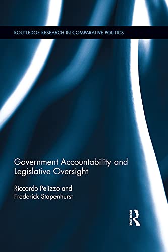 Imagen de archivo de Government Accountability and Legislative Oversight a la venta por Blackwell's