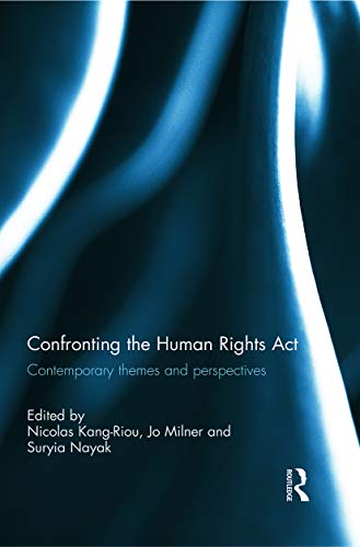 Imagen de archivo de Confronting the Human Rights Act 1998 a la venta por Chiron Media